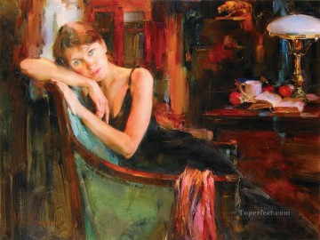 Impresionismo Painting - Chica guapa MIG 42 Impresionista